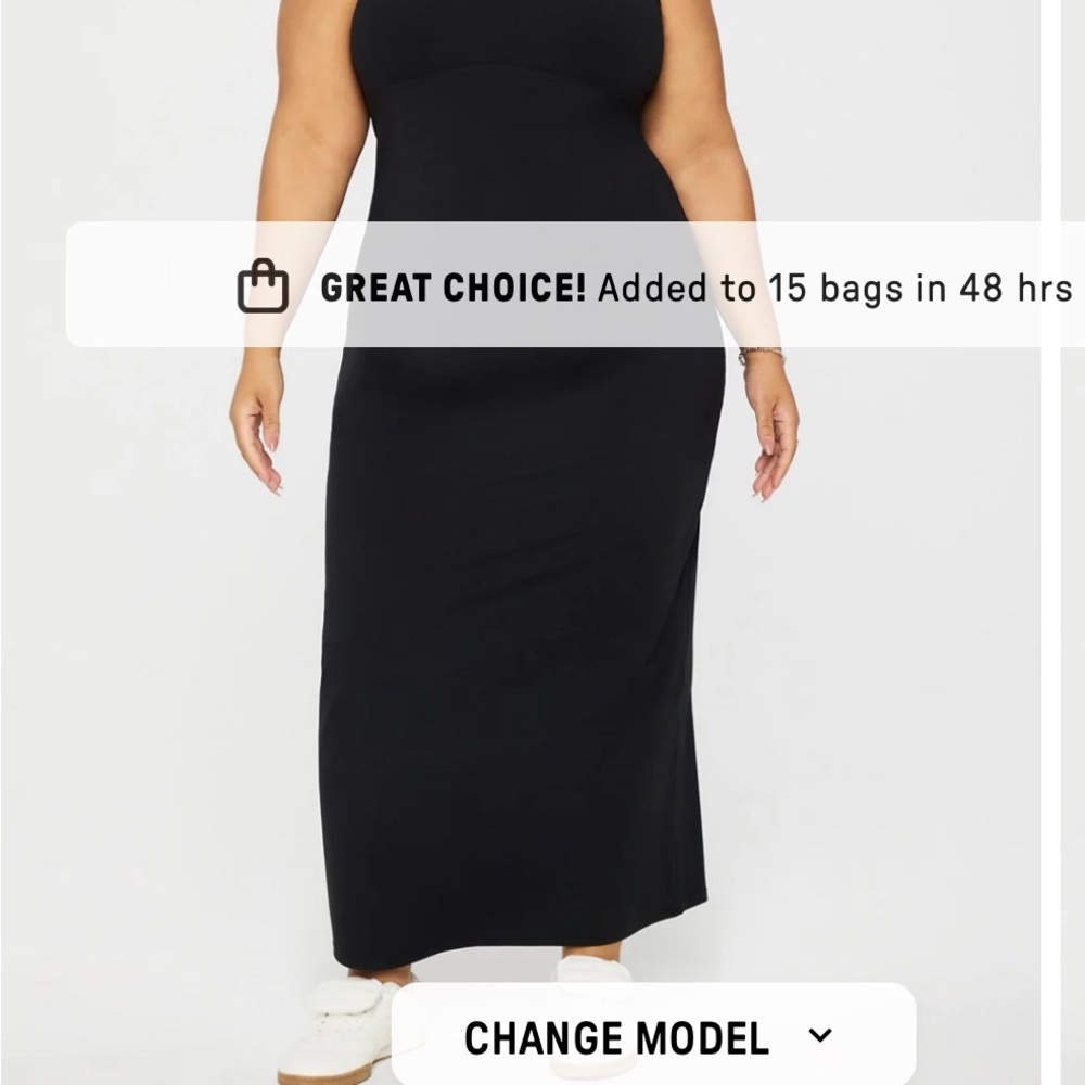 Fabletics Black Maxi Dress